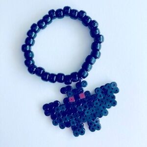 MOTHMAN Rave Kandi Perler Bracelet
